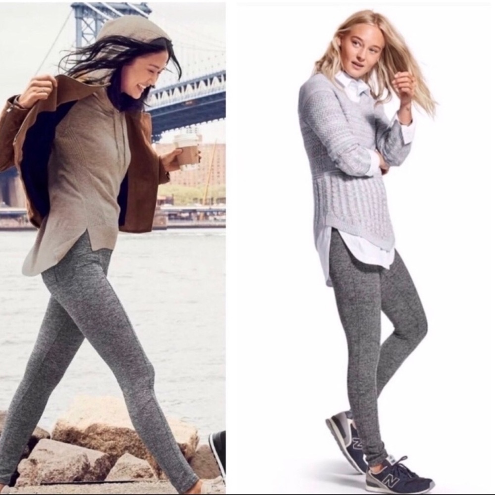 Athleta Herringbone Metro Highwaisted Legging Full Small